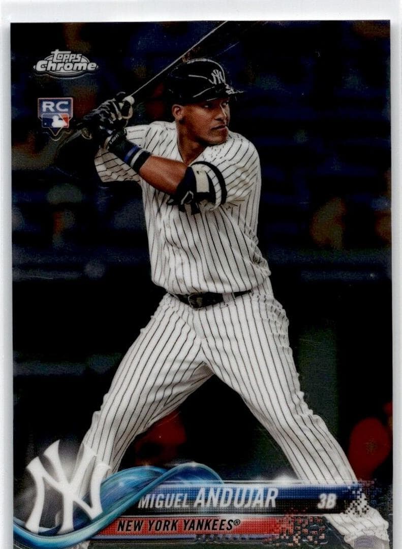 Miguel Andujar 2018 topps Topps Chrome