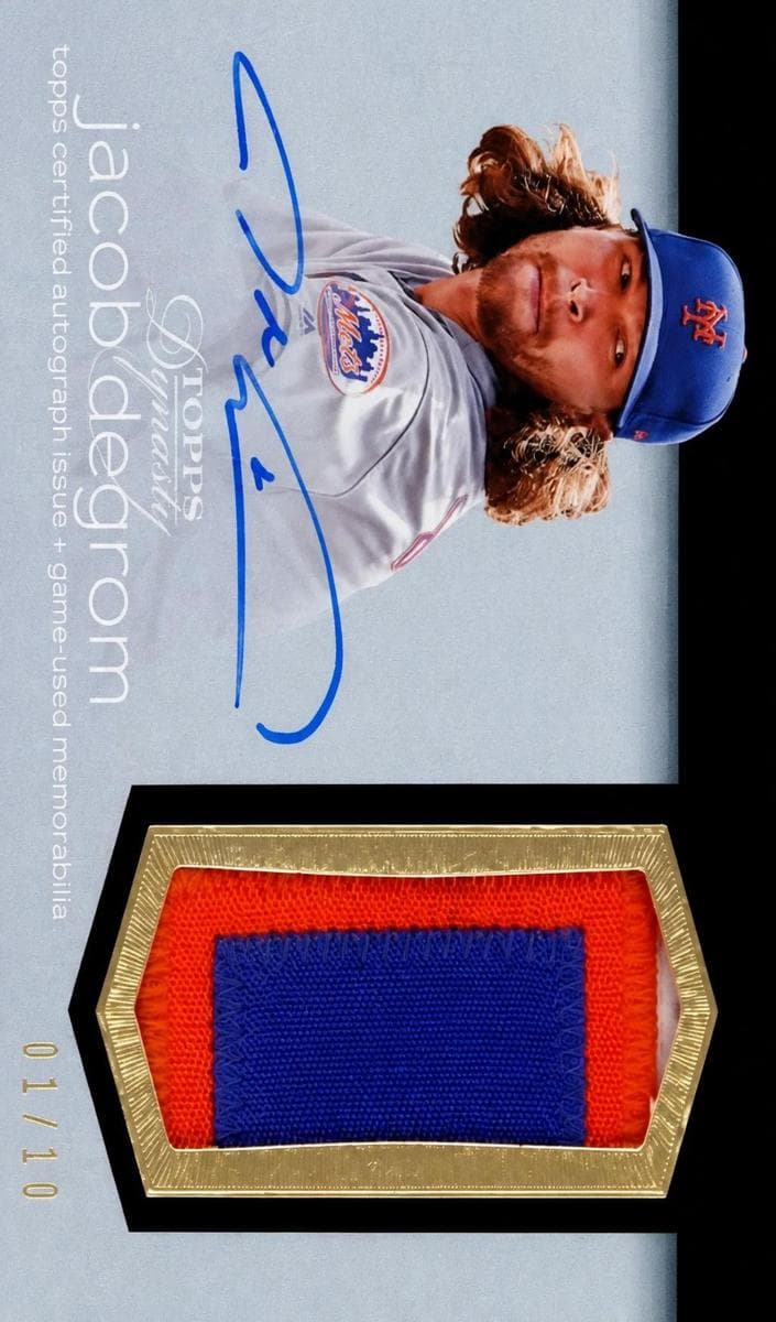 Jacob deGrom 2018 topps Topps Dynasty