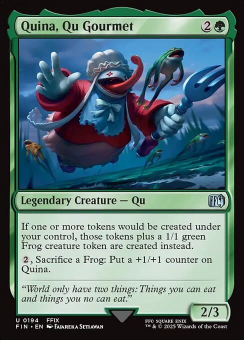 Quina, Qu Gourmet 2025 Magic: The Gathering