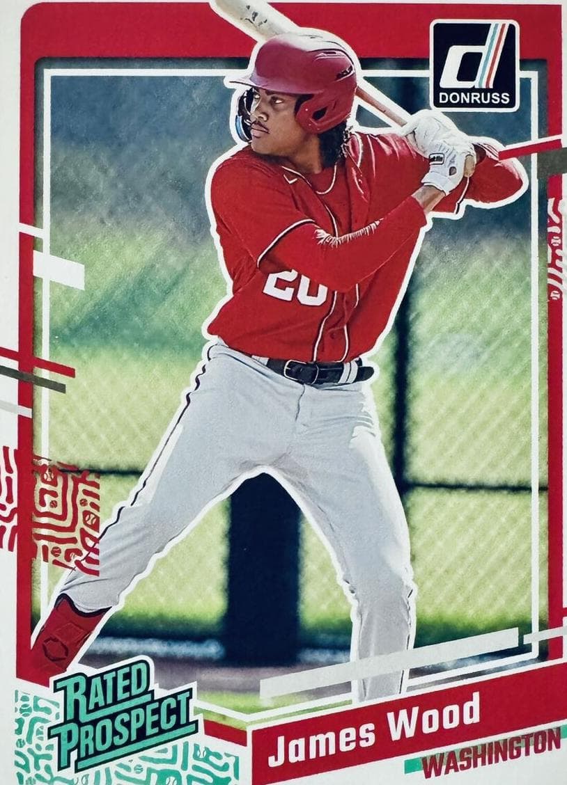James Wood 2023 panini Donruss