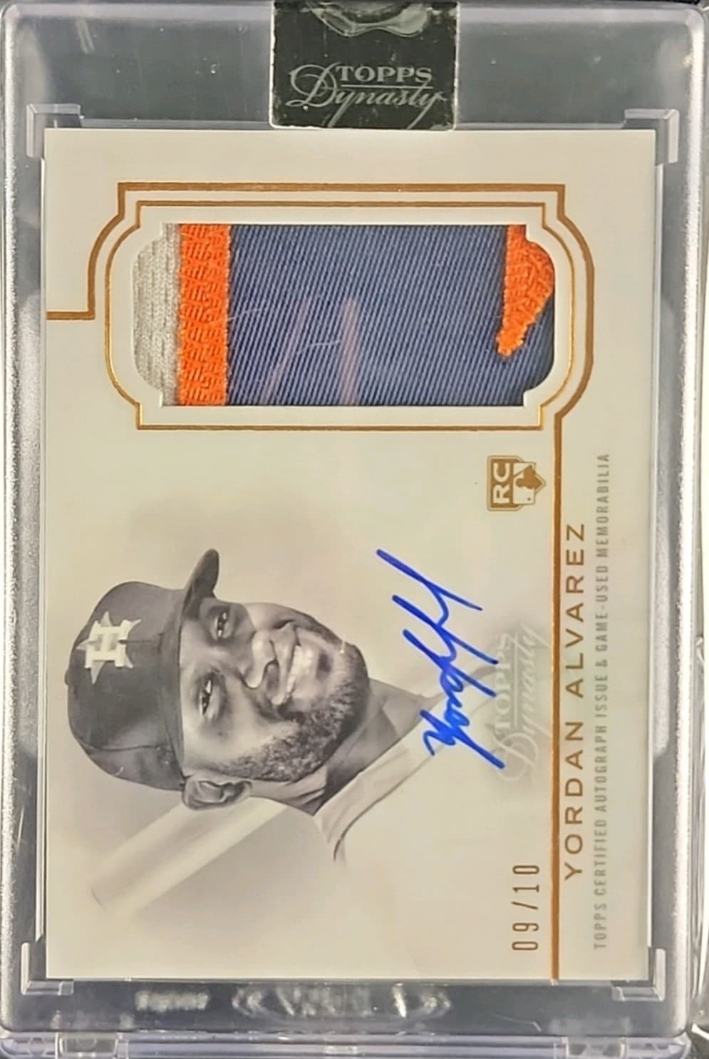 Yordan Alvarez 2020 topps Topps Dynasty