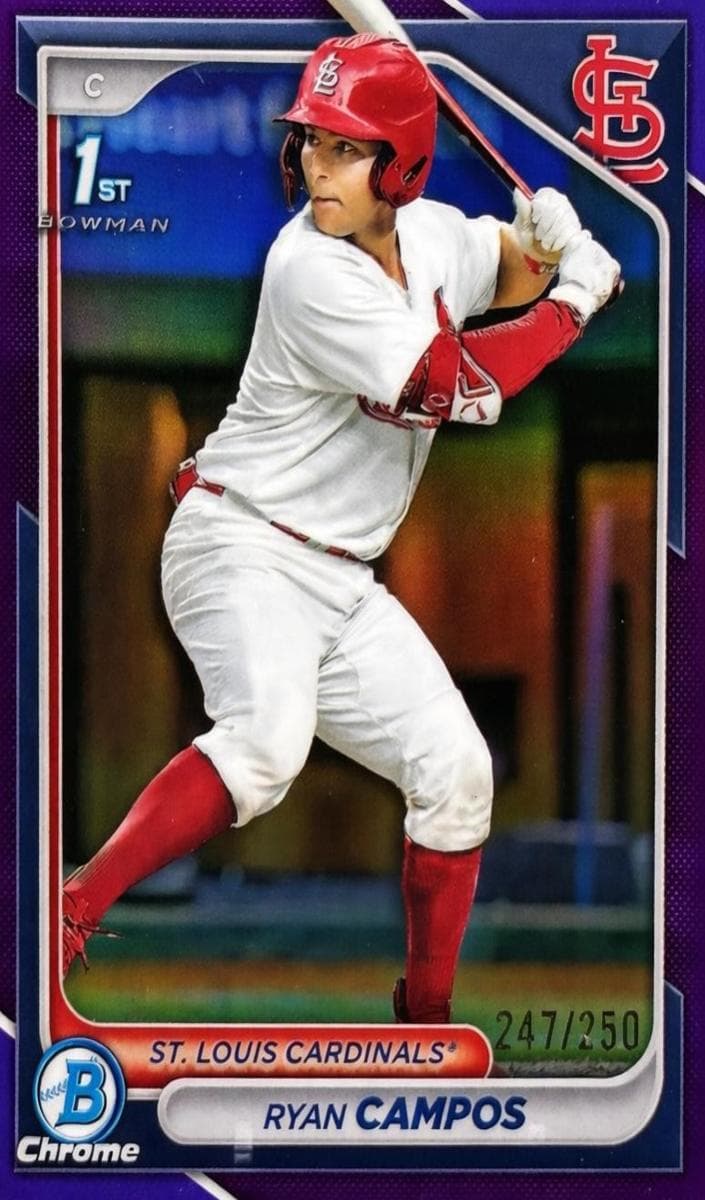 Ryan Campos trading card