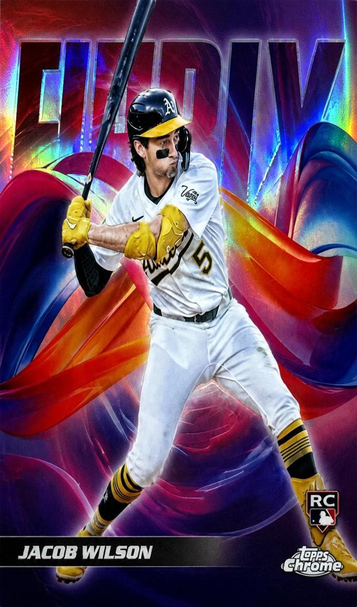 Jacob Wilson 2025 topps Topps Chrome Update