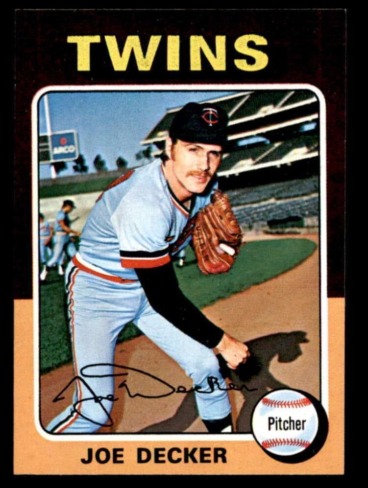Joe Decker 1975 topps Topps