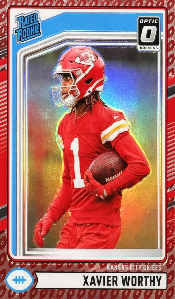 Xavier Worthy 2024 panini Panini Donruss