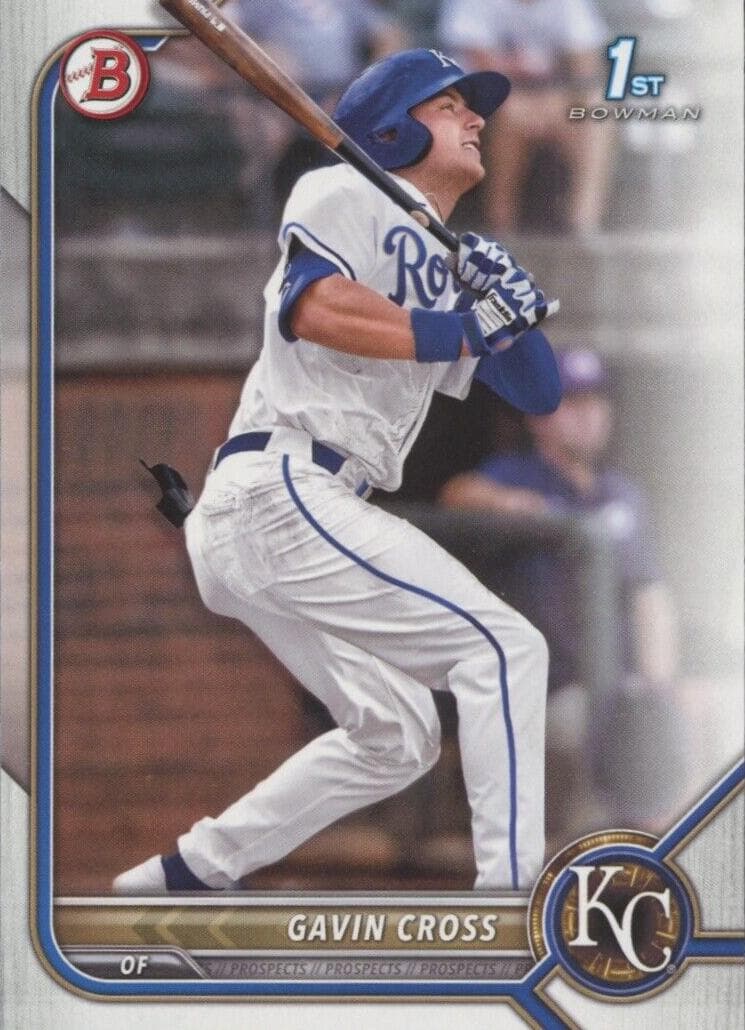 Gavin Cross 2022 bowman Bowman Draft