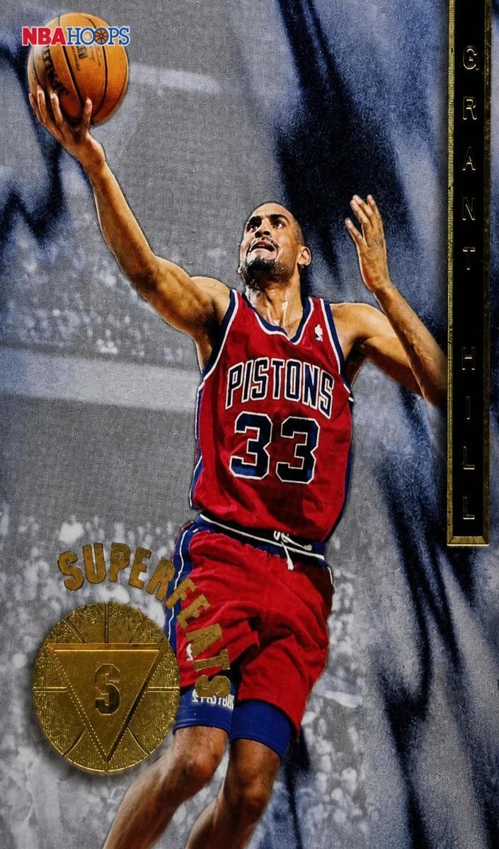 Grant Hill 1996 panini Hoops