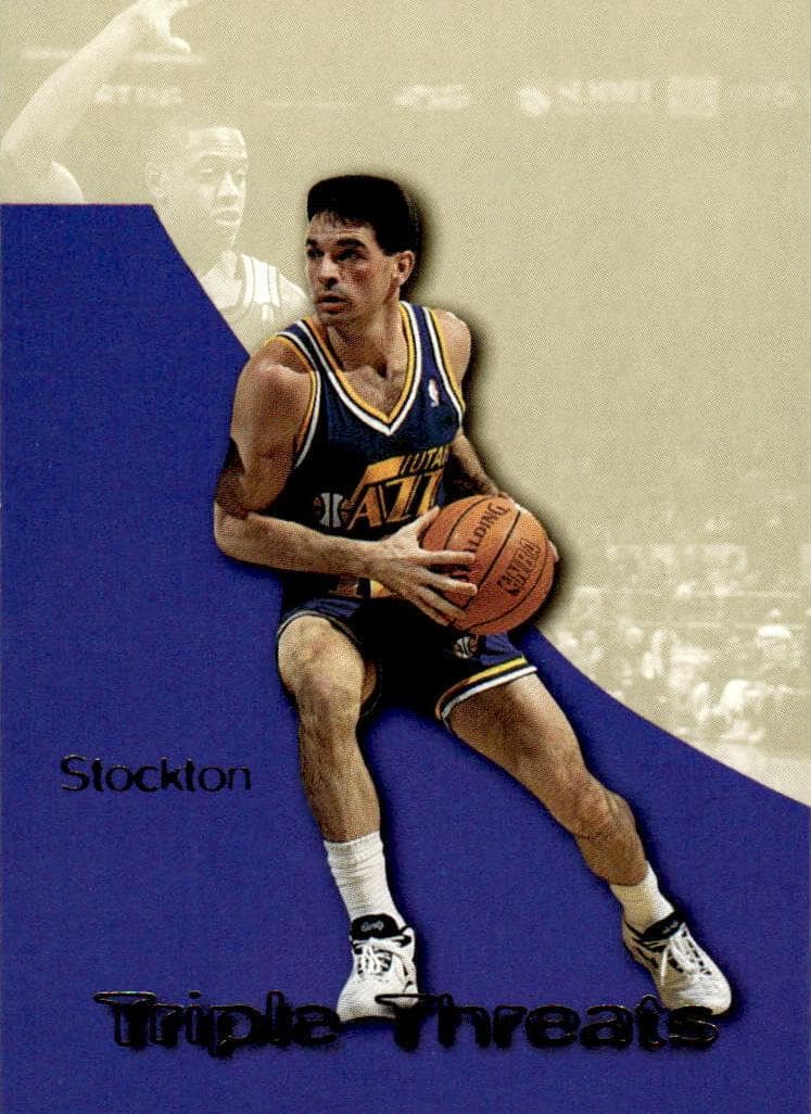 John Stockton 1996 fleer SkyBox Premium