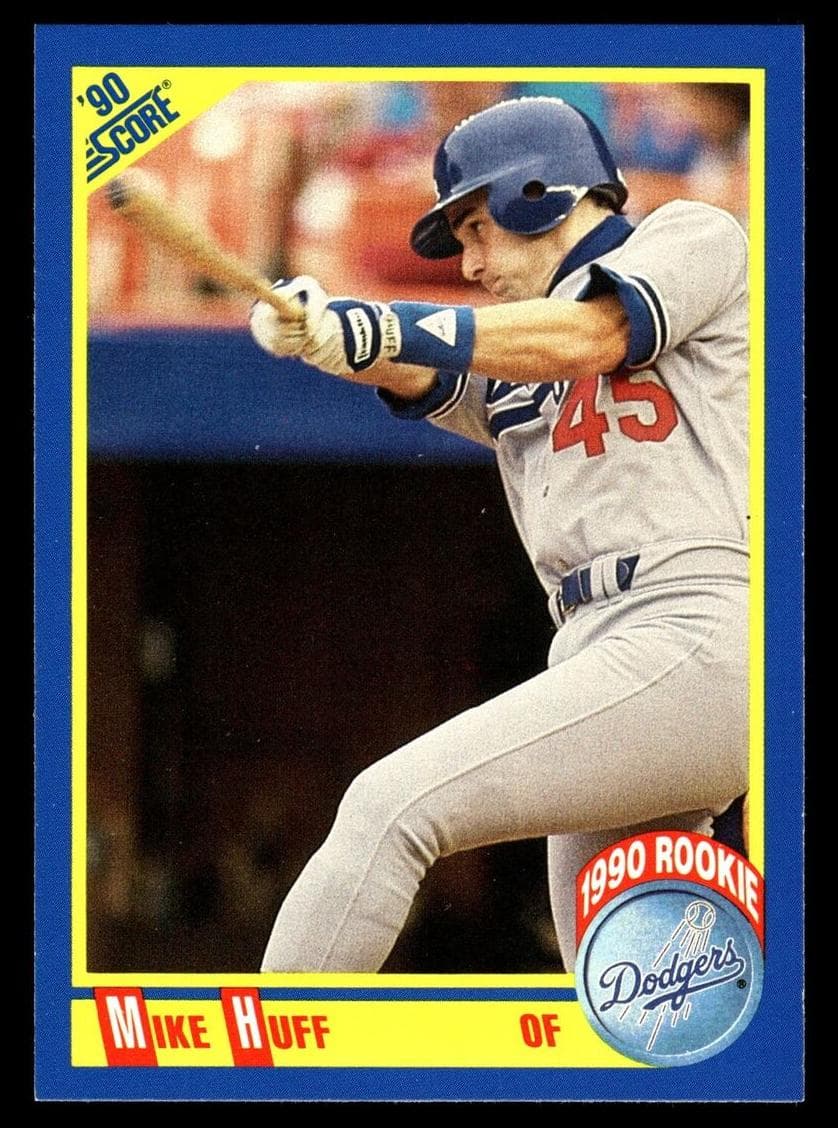 Mike Huff trading card