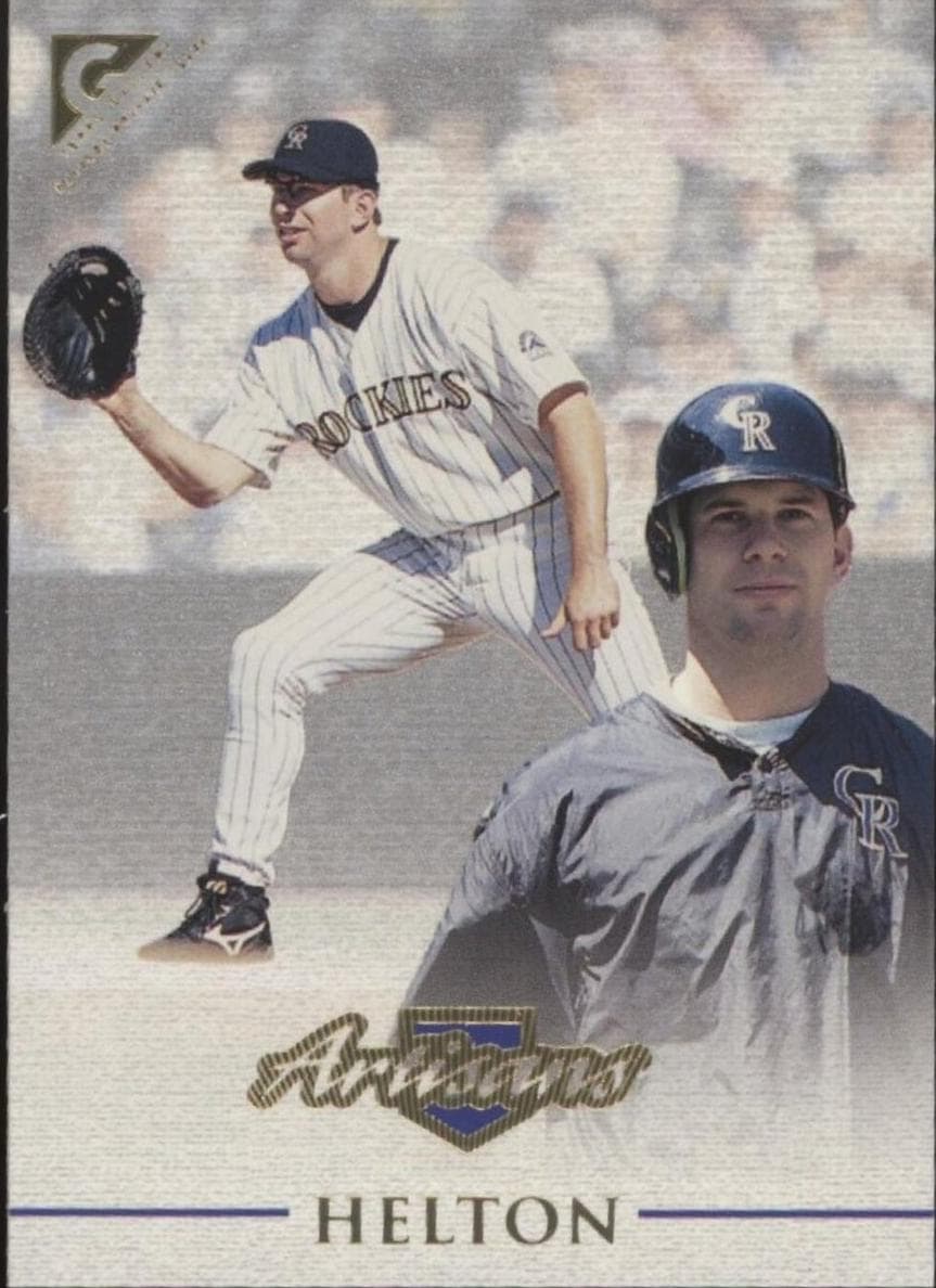 Todd Helton 1999 topps Topps Gallery
