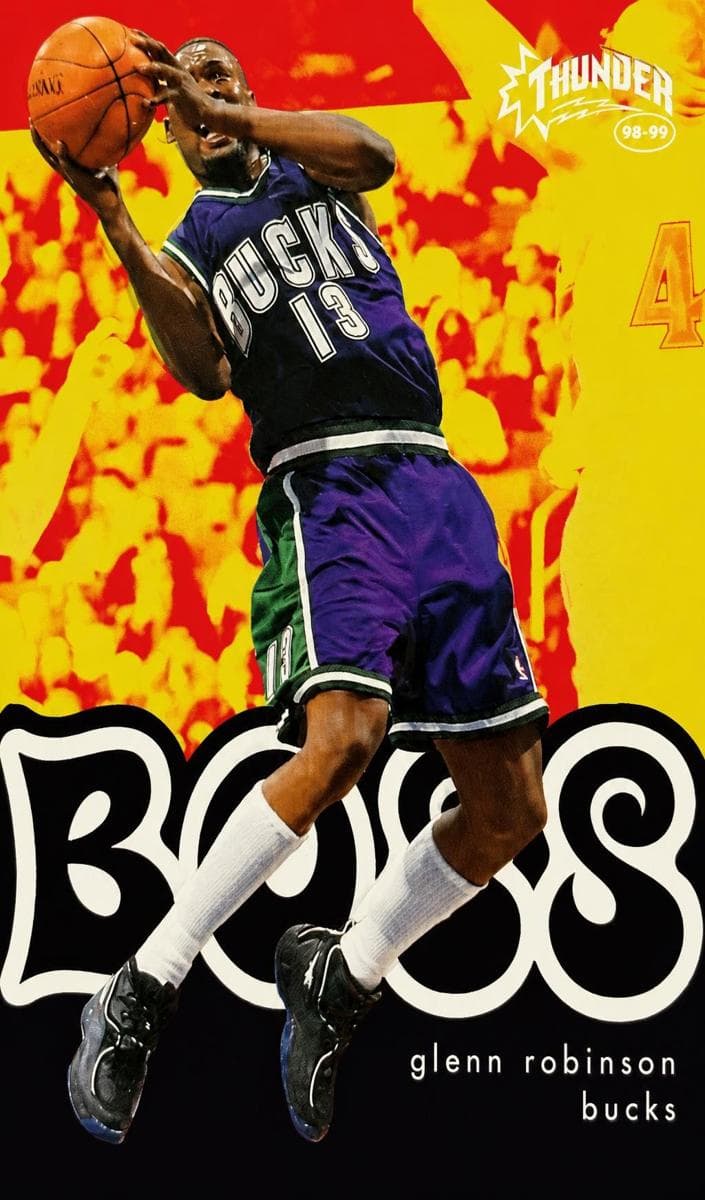 Glenn Robinson 1998 skybox Thunder
