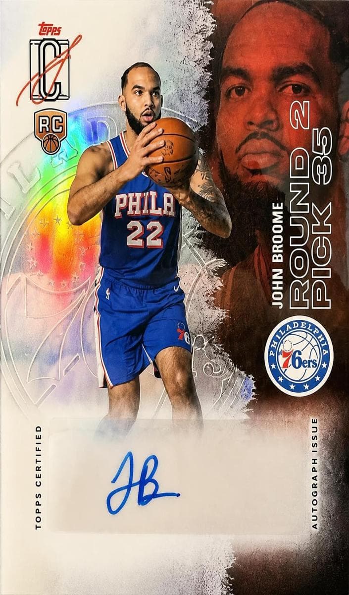 Johni Broome 2025 topps Topps Signature Class