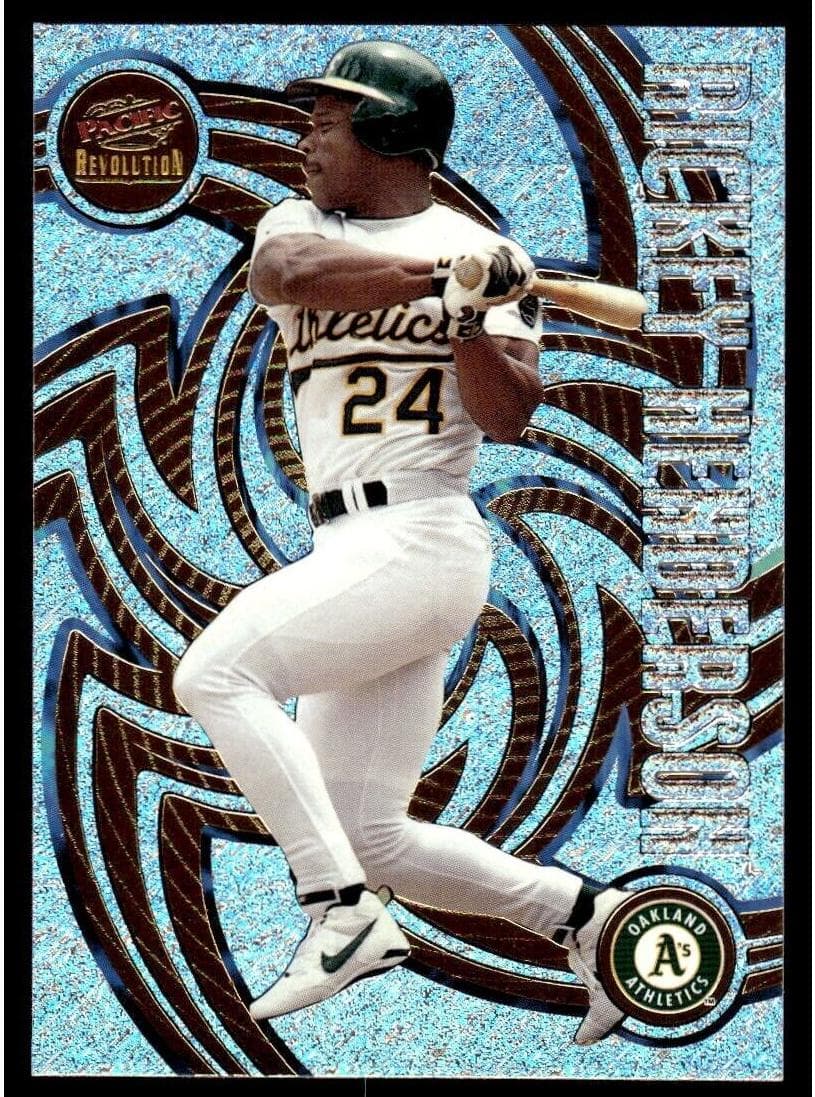 Rickey Henderson 1998 panini Pacific Revolution