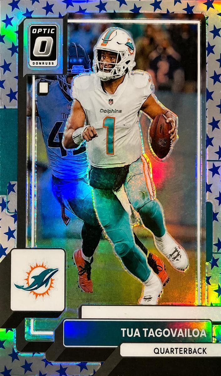 Tua Tagovailoa 2022 panini Donruss Optic