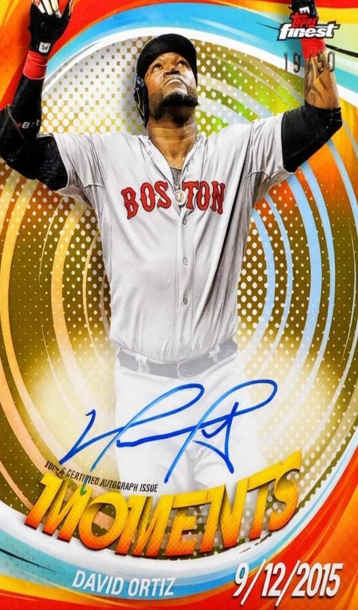 David Ortiz 2025 topps Topps Finest