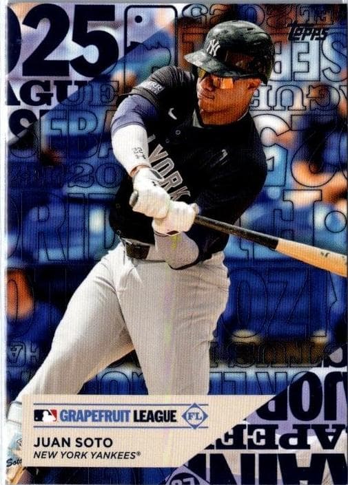 Juan Soto 2025 topps Topps