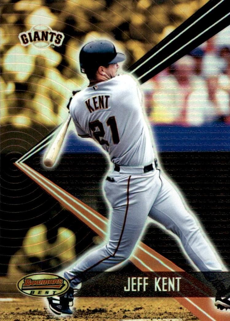 Jeff Kent 2001 bowman Bowman's Best