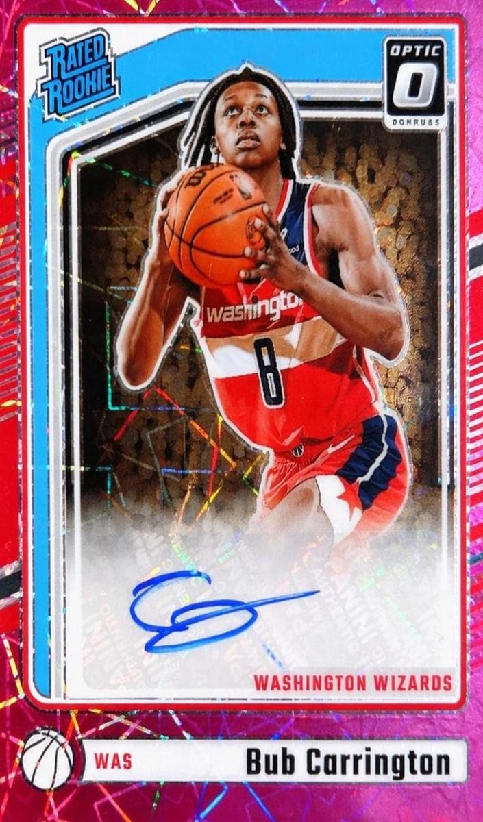 Bub Carrington 2024 panini Donruss Optic