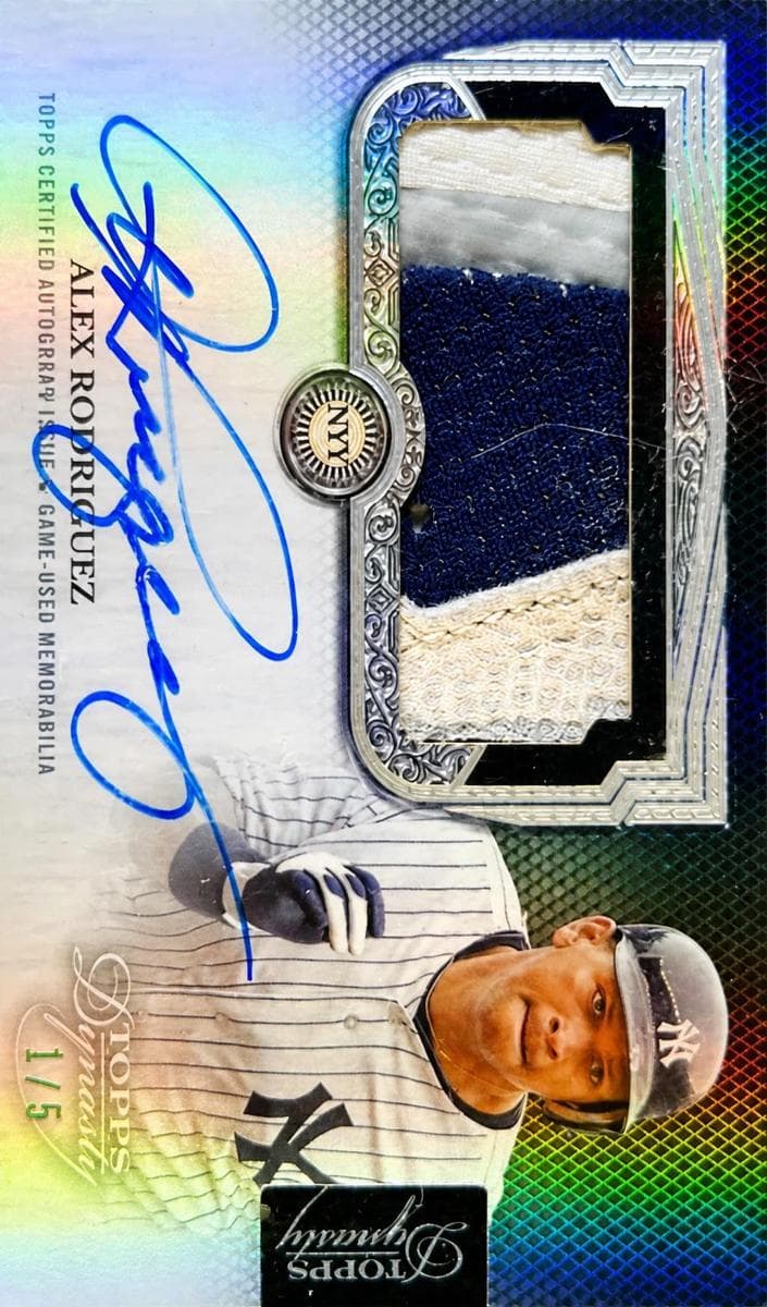 Alex Rodriguez 2023 topps Topps Dynasty