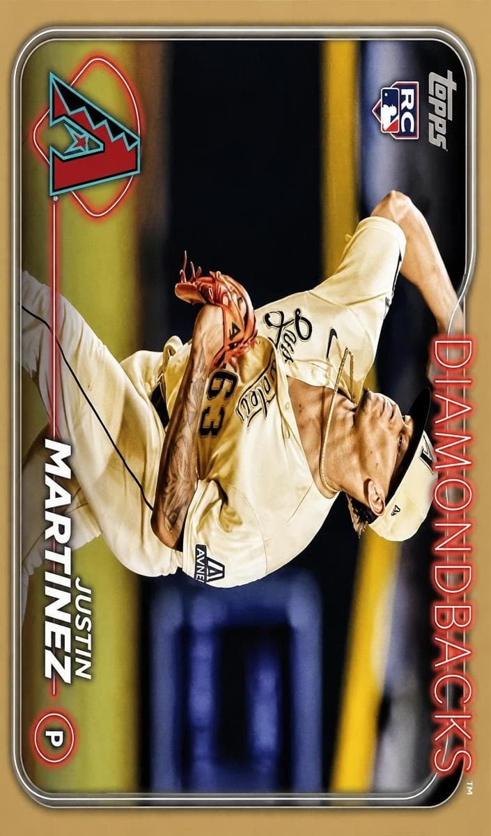 Justin Martinez 2024 topps Topps