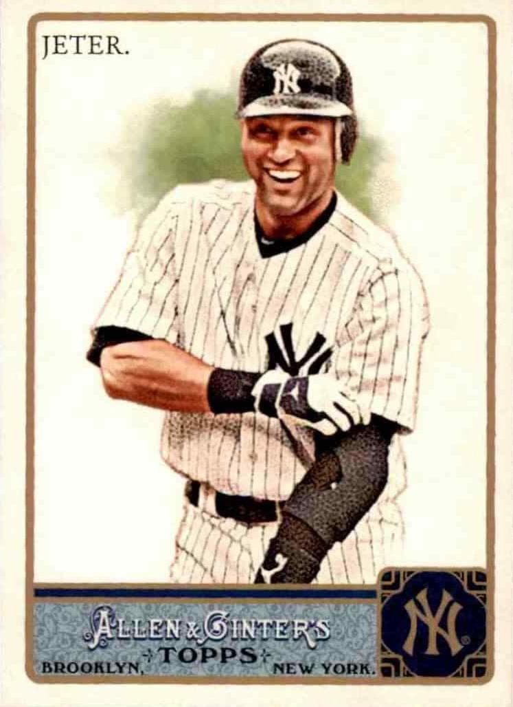 Derek Jeter 2011 topps Allen & Ginter