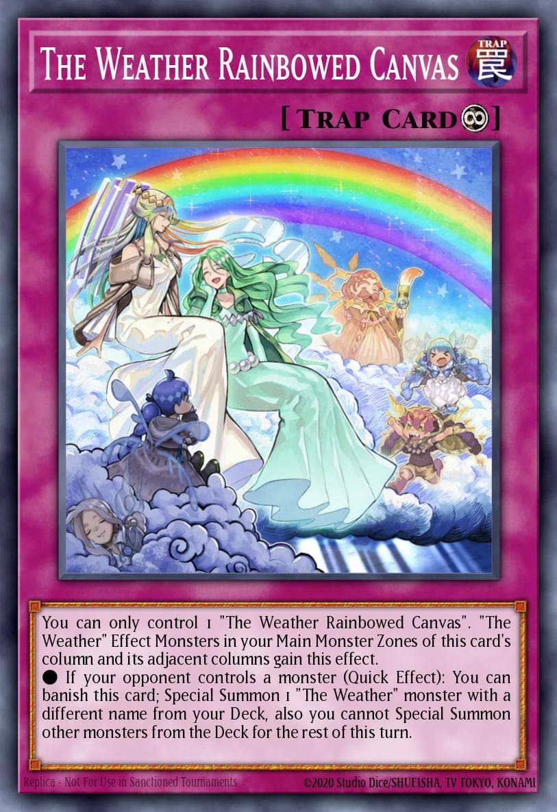 The Weather Rainbowed Canvas 2019 Yu-Gi-Oh! Dark Neostorm