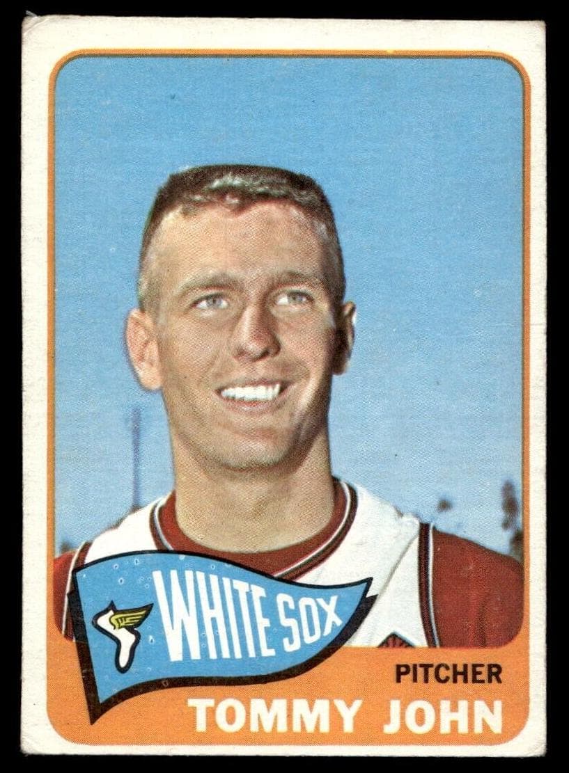 Tommy John 1965 topps Topps
