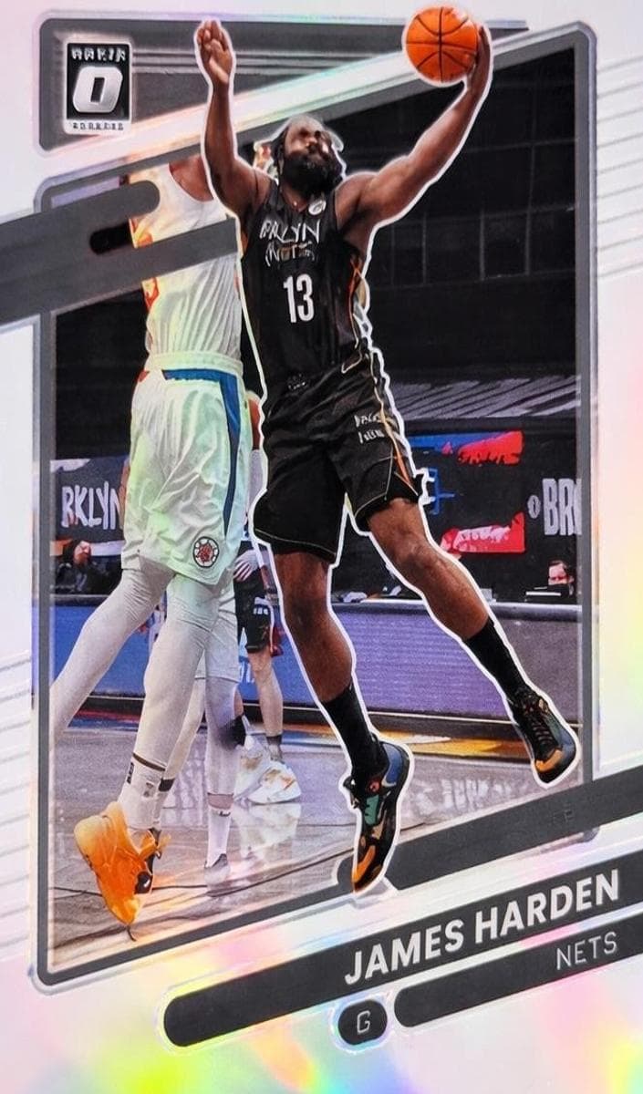 James Harden 2021 panini Donruss Optic