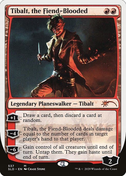 Tibalt, the Fiend-Blooded 2019 Magic: The Gathering Secret Lair Drop