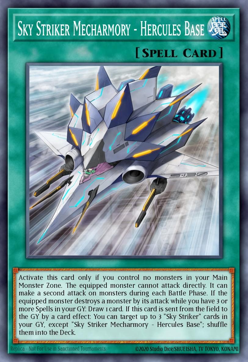 Sky Striker Mecharmory - Hercules Base #L26D-ENS17