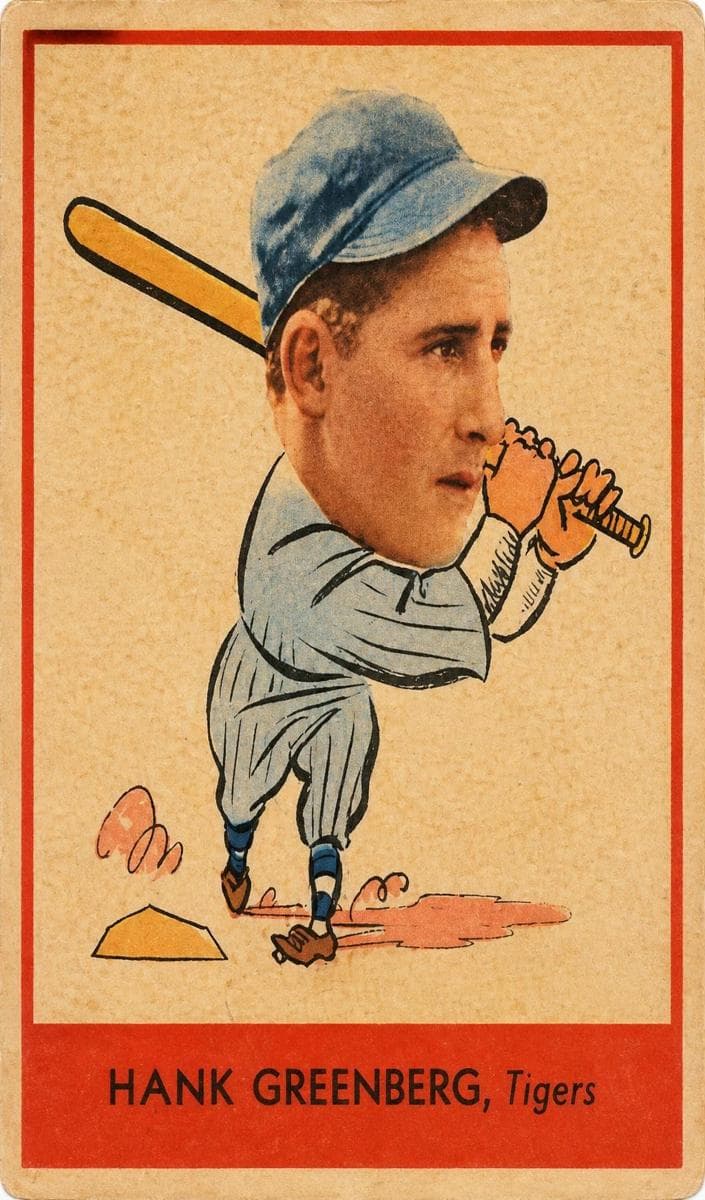 Hank Greenberg 1938 unknown