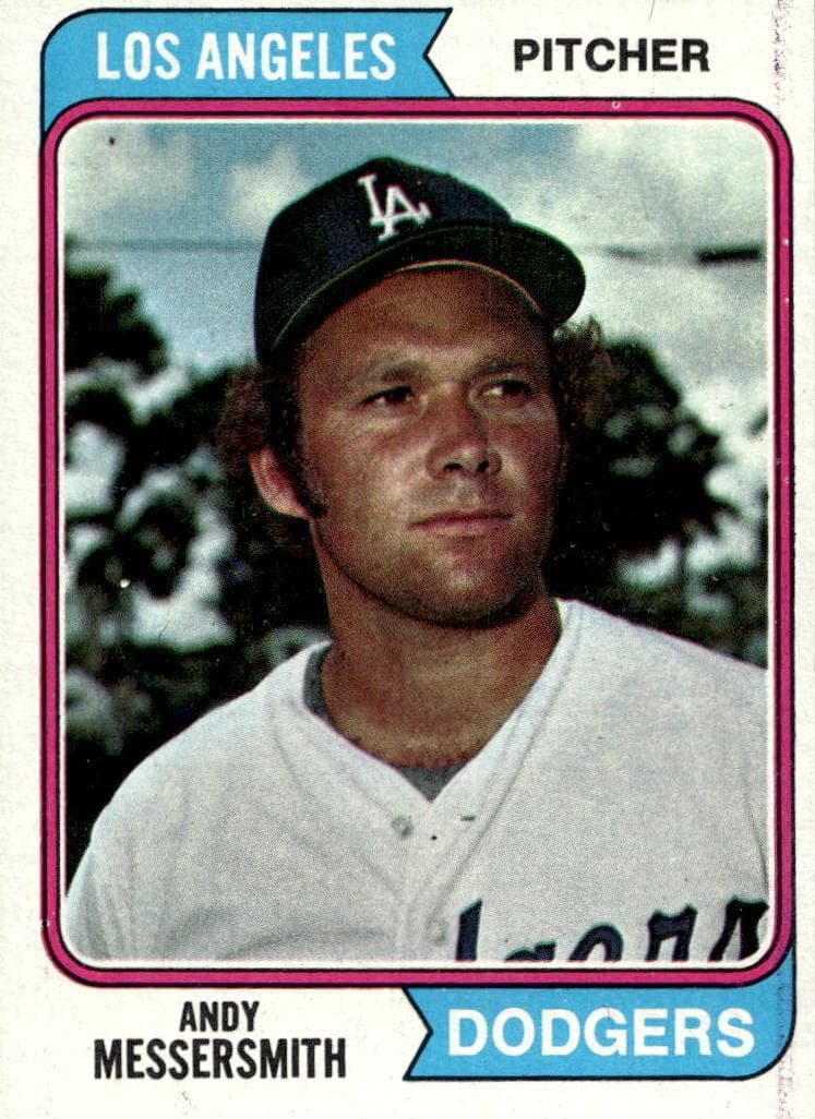 Andy Messersmith 1974 topps Topps