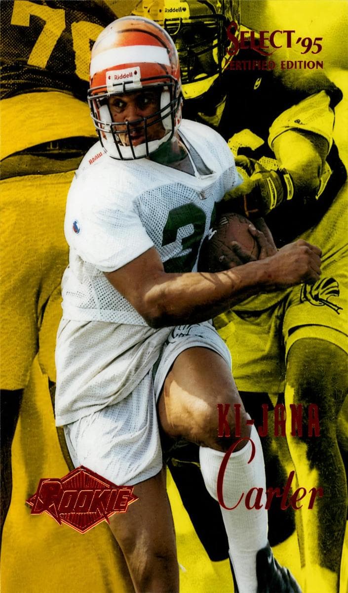 Ki-Jana Carter 1995 panini