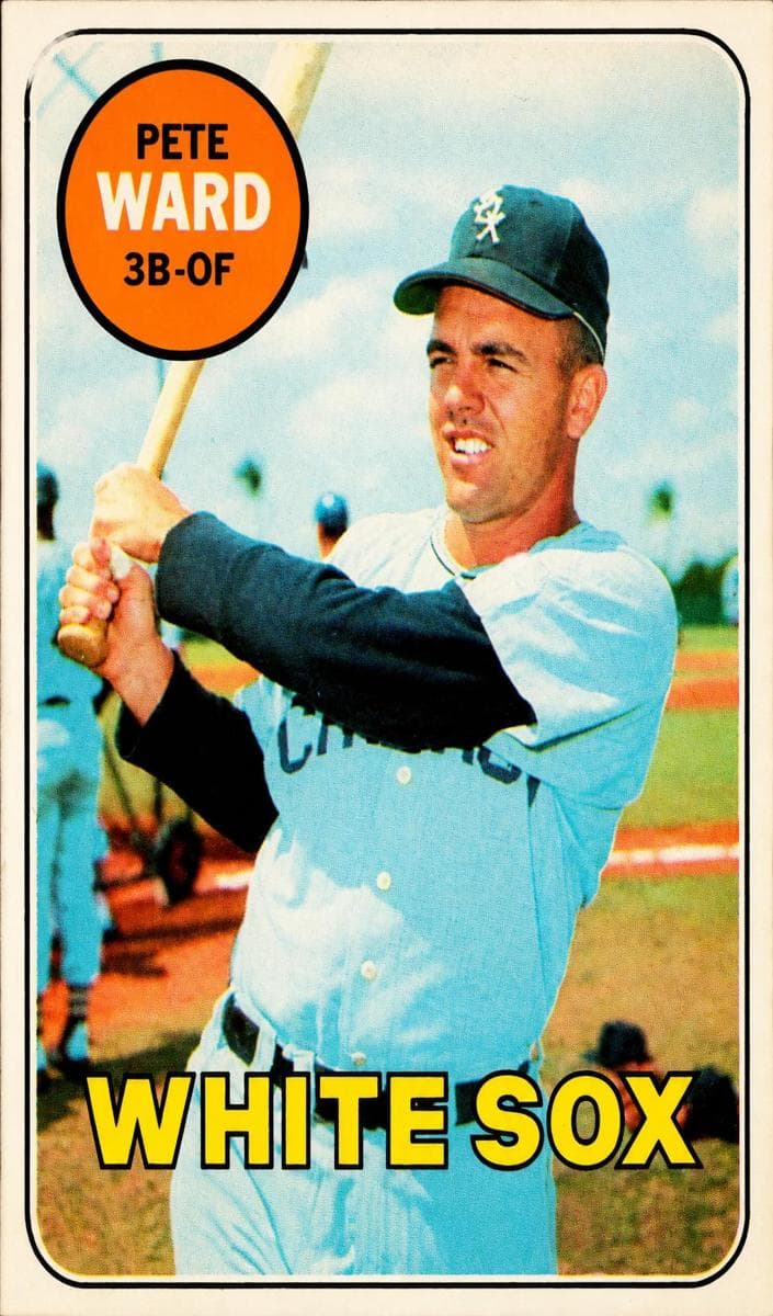 Pete Ward 1969 topps O-Pee-Chee