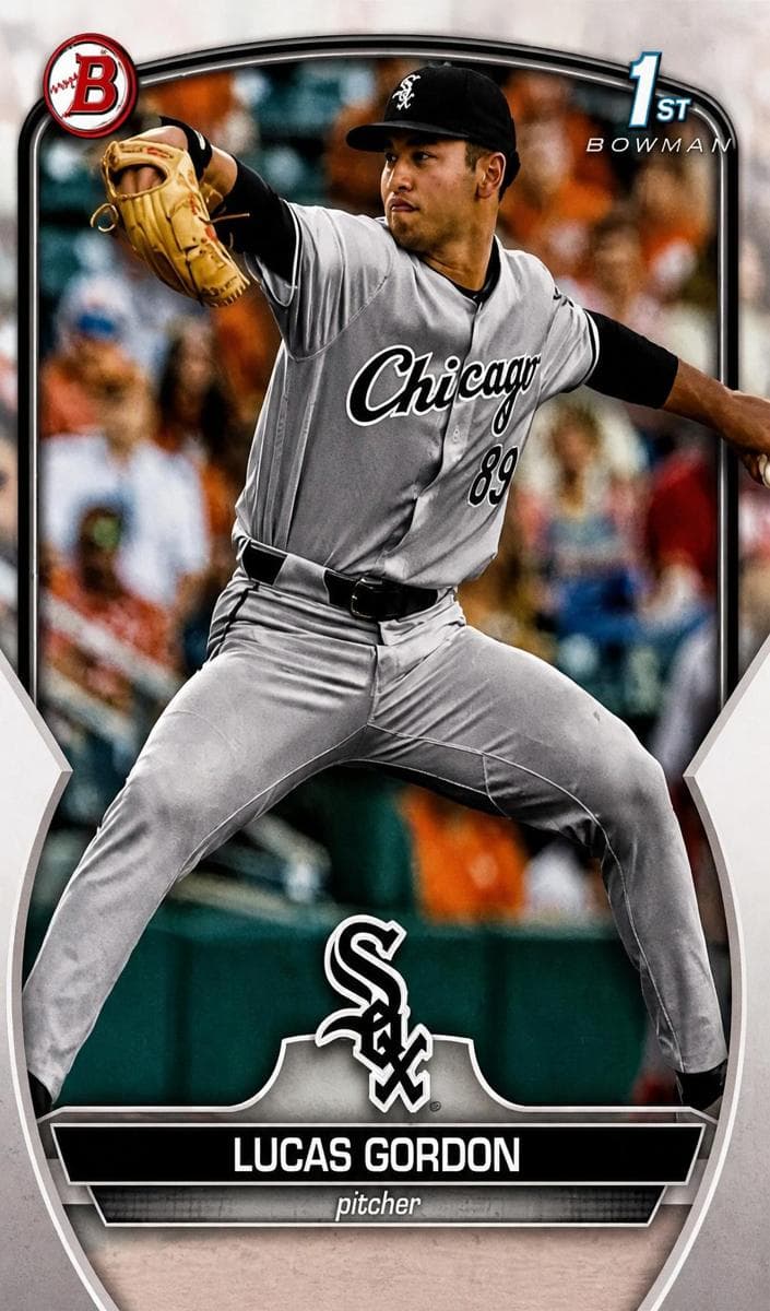 Lucas Gordon 2023 bowman Bowman Draft
