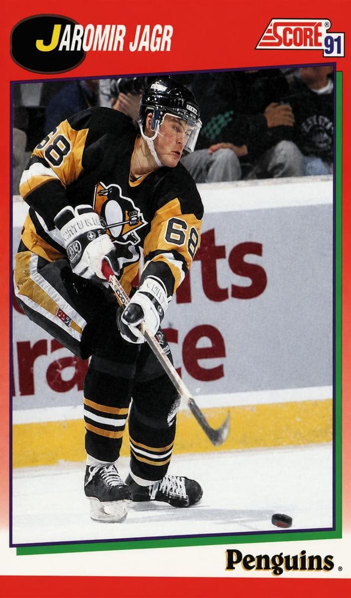 Jaromir Jagr 1991 score