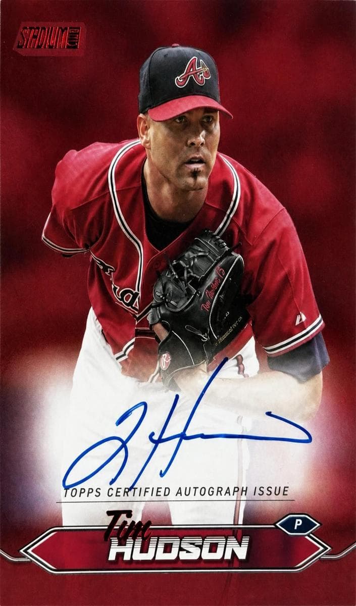 Tim Hudson 2024 topps Stadium Club