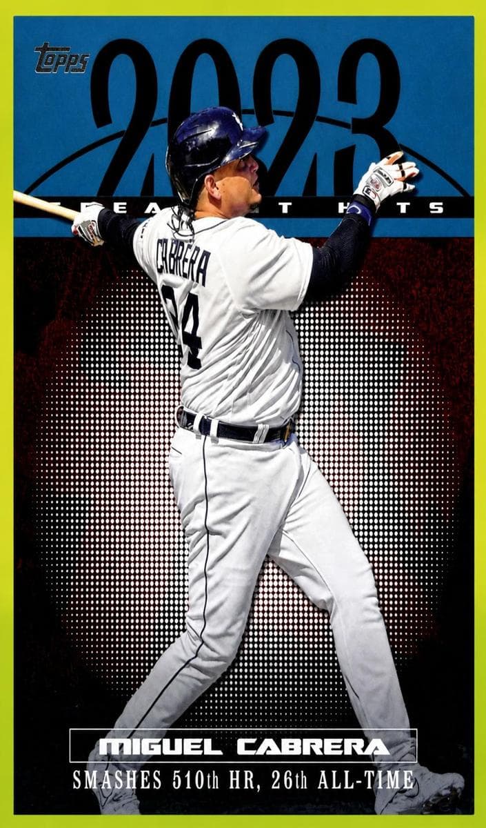 Miguel Cabrera 2024 topps Topps