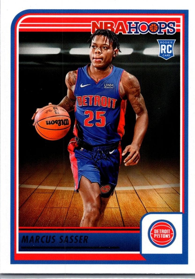 Marcus Sasser 2023 panini Hoops Premium Stock