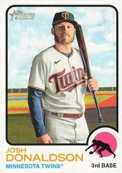 Josh Donaldson 2022 topps Topps Heritage
