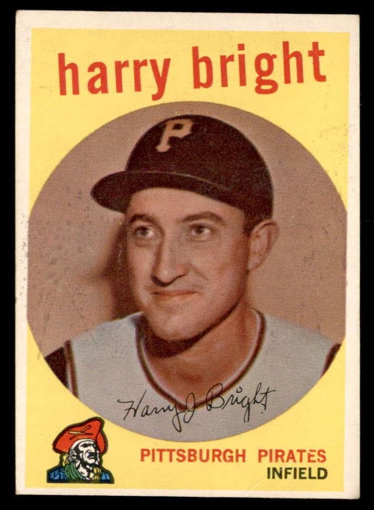 Harry Bright 1959 topps Topps
