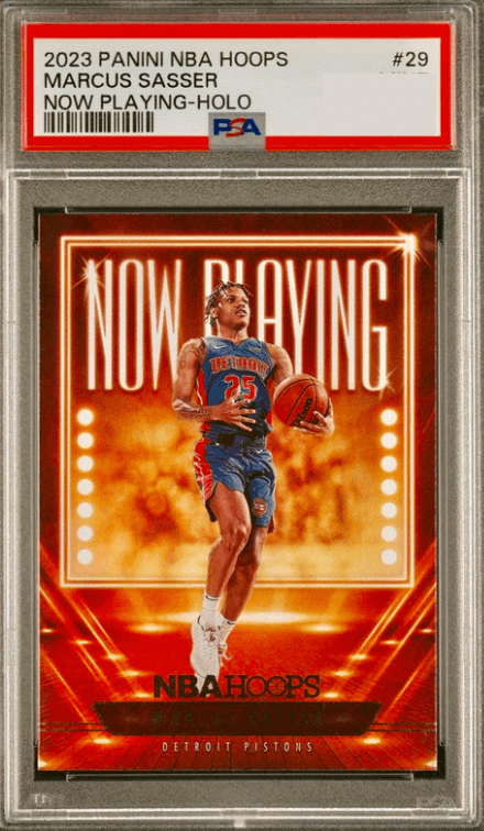 Marcus Sasser 2023 panini Hoops