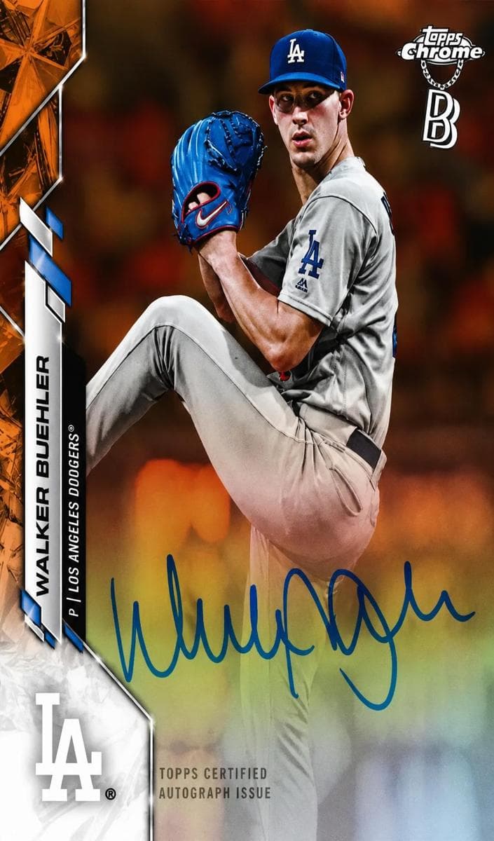 Walker Buehler 2020 topps