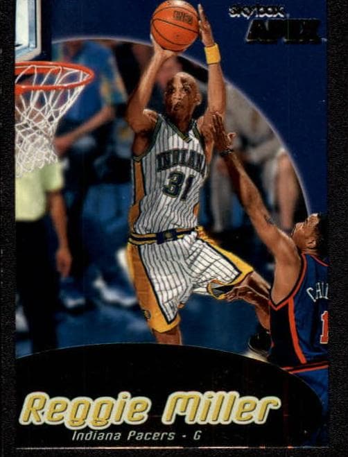 Reggie Miller 1999 skybox Apex