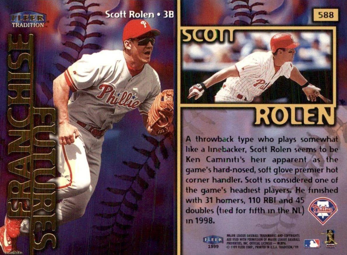 Scott Rolen 1999 fleer