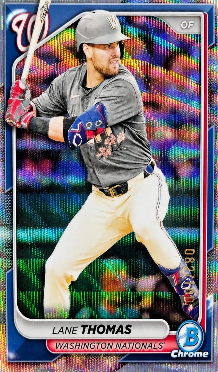 Lane Thomas 2024 bowman Bowman Chrome