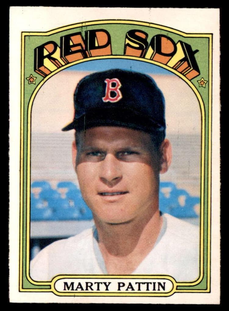 Marty Pattin 1972 topps O-Pee-Chee