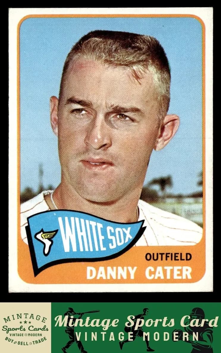Danny Cater 1965 topps