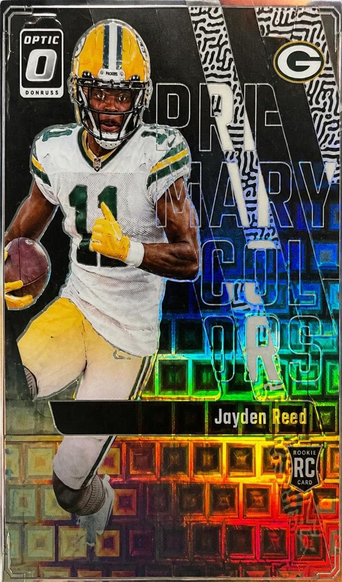 Jayden Reed 2023 panini Donruss Optic