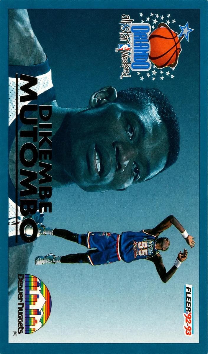 Dikembe Mutombo #19